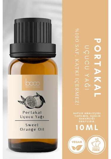 Boco Born In Cosmetics %100 Saf Portakal Uçucu Yağı 10 ML