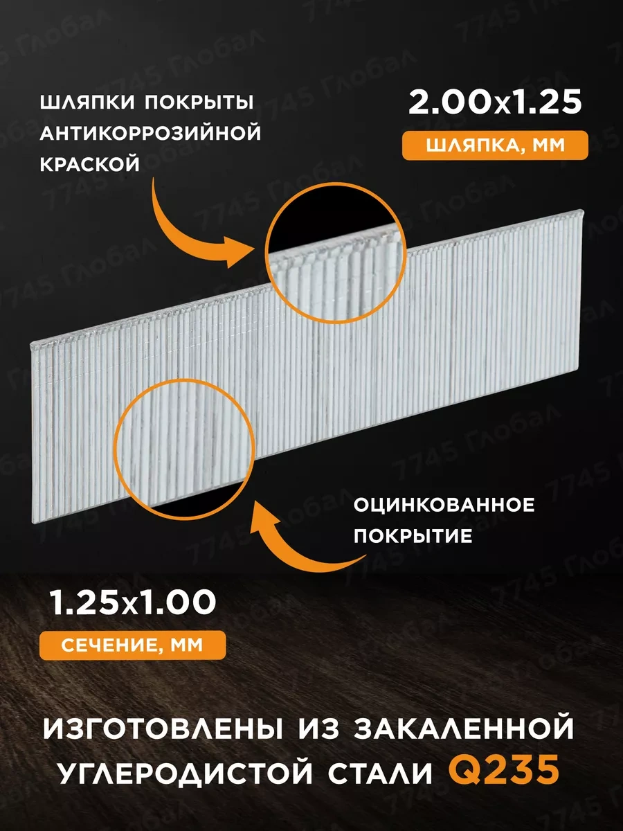 Startul Profi 18ga 40 Mm 5000 Adet Pnömatik Tabanca Çivisi 141755005 40 x 40