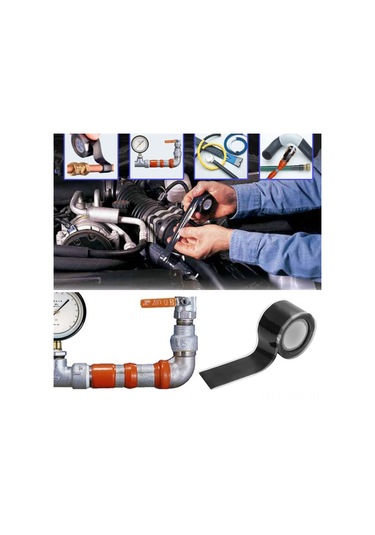 Yuntech01 Islak Tutmayan Silikon Bandı - Isıya Dayanıklı -50 C/+500 C Ve İzole Edici, 1.5m X 3cm Gri, Ta0053