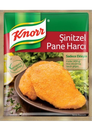 Şinitzel Pane Harcı 90 G X4 Adet