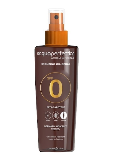 Acqua Perfection Bronzlaştırıcı Yağ Spf 0 200 Ml