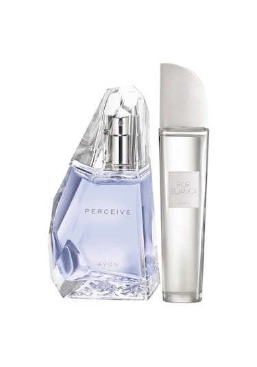 Avon Perceive Kadın Parfüm EDP 50 ML + Pur Blanca Kadın Parfüm EDT 50 ML