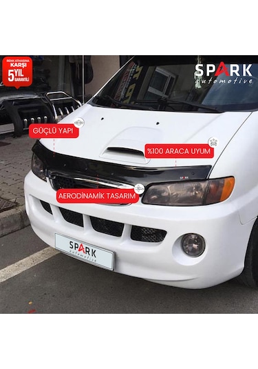 Hyundai Starex 2003-2008 Yıl Arası Kaput Rüzgarlık 3mm