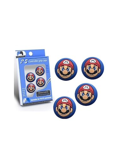 Mario Ps4/ps5 Game Pad Uyumlu Analog Yükseltici Kontrol Kiti Mario