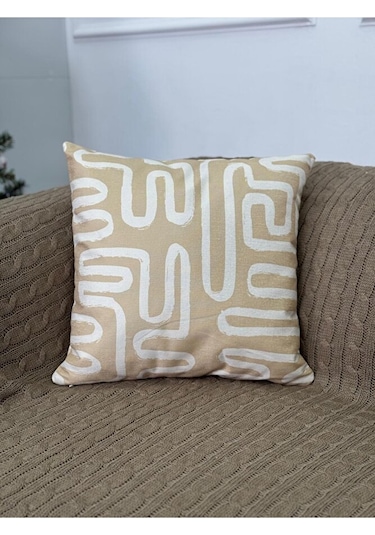 Dijital Baskı Kırlent Kılıfı Çok Renkli