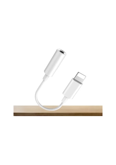 Lightning To Aux 3.5Mm Apple Uyumlu iPhone Kulaklık Çevirici - Aux Dönüştürüc
