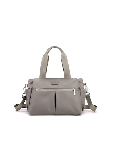 Fortunelane 2021 Yazı Gri Kadın Çanta: Nilon, Hafif, Dayanıklı, Outdoor/seyahat, Askılı/capraz Stil Gri