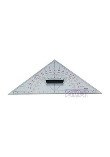 Sealux Marine Açı Ölçer Üçgen Gönye 20cm Harita Tekne Gemi Vs..