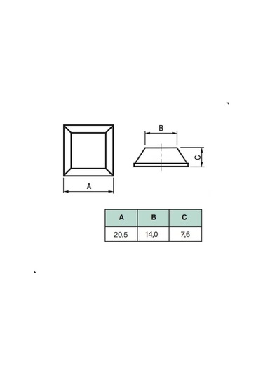 Expertland Alet Ayakları Kendinden Yapışkanlı 20.5x14x7.6 Mm 149923790 Siyah
