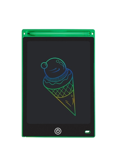 8.5 İnç Lcd Yazma Tableti Çizim Pedleri Renkli Çizgiler Doodle Karalama Panoları Eğitici Oyuncaklar Bej