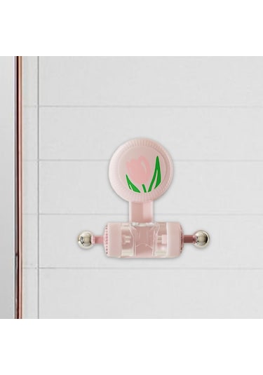 Suntek Duş Başlığı Tutucu Banyo Sprey Apartman Otel Tuvalet Pembe
