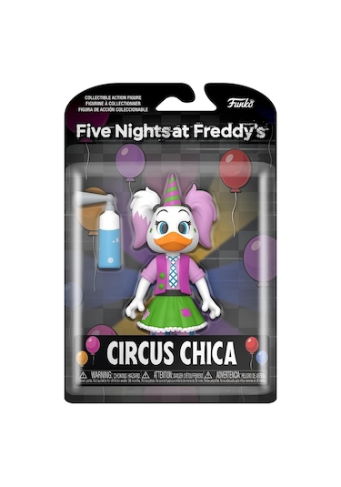 Fnaf Five Nights At Freddy's Circus Chica Oyuncakları Figürleri