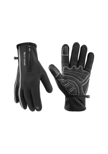 Outdoor Kışlık Polar Astarlı Suya Dayanıklı Termal Eldiven