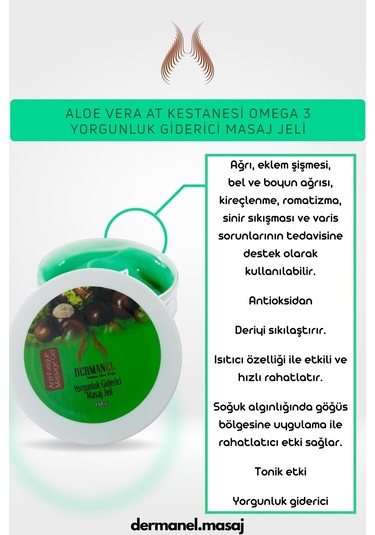 Dermanel Ayak Bakım Spreyi 100 ML + Dermanel Yorgunluk Giderici Masaj Jeli 250 G