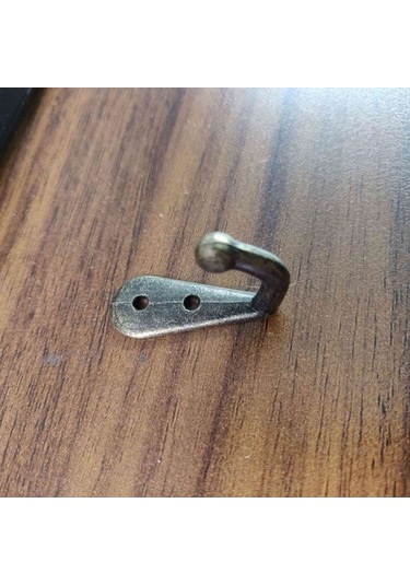 Dancemonkey Cbtx 10 Adet Duvara Monte Retro Çinko Alaşım Havluluk Çanta Şapka Askı 2 Vida Delikli - Siyah Siyah