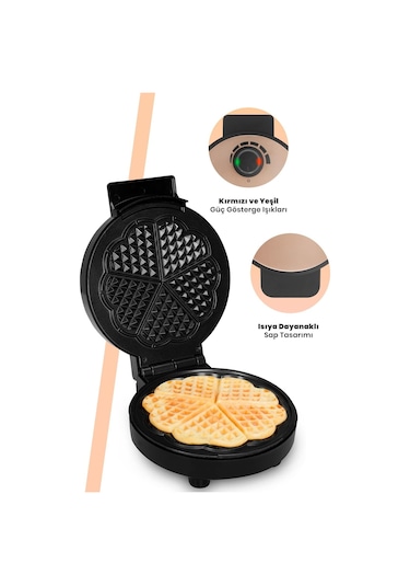 Goldmaster Goldy 1000 W Waffle Makinesi