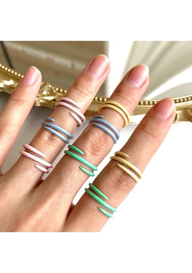 Yeşil Tancise Kadın Klasik 925 Ayar Gümüş Zirkon Yüzük Bayanlar Takı Düğün Promise Parti Hediye 7