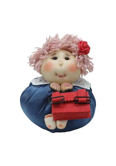 E38 El İşçiliği Kese Bebek 12 Cm - 6243 1 Adet