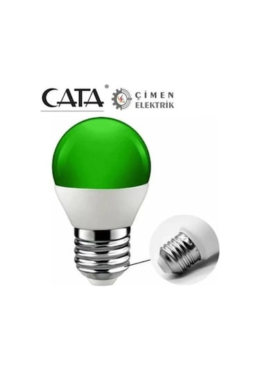 Cata Ct 4276 6 W Led Ampul Yeşil Renk Tekli Beyaz Işık G24d-1 Led Ampul 18 W Yok Tr