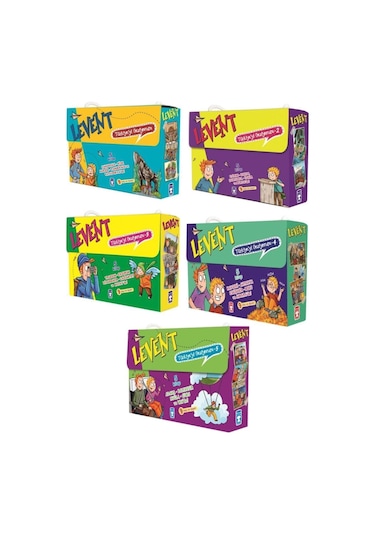 Timaş Levent Türkiye Yi Geziyorum Serisi 5 Li Tam Set 25 Kitap