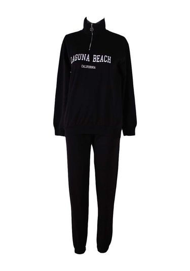 Trender Siyah Kadın Alt-üst Takım 978 Siyah