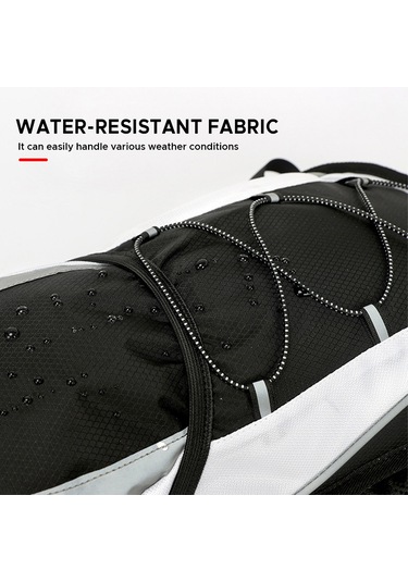 Inoxto-bisiklet Yürüyüş Koşu İçin 5l Hidrasyon Paketi Nefes Y28360b Siyah