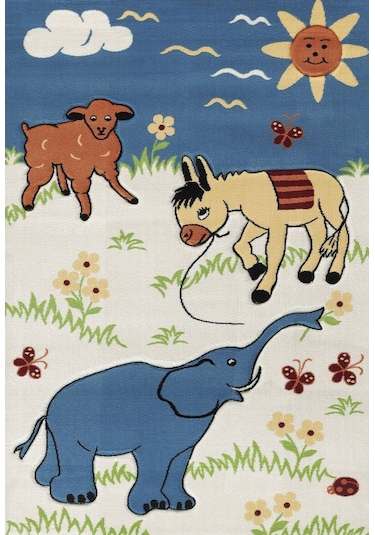 Festival Gülbeşeker Halı 9243A Krem 133X190 Cm