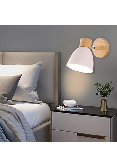 Suntek Modern Basit Duvar Işık Fikstürleri Koridor Beyaz Beyaz