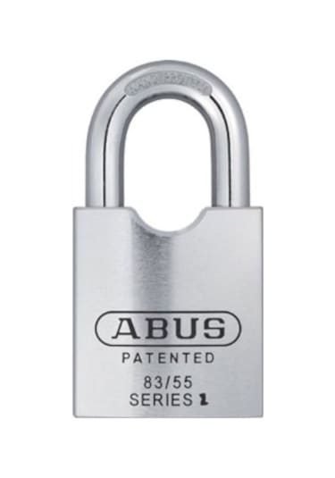 Abus Asma Kilit 83/55 Çelik Kesilmez Asma Kilit