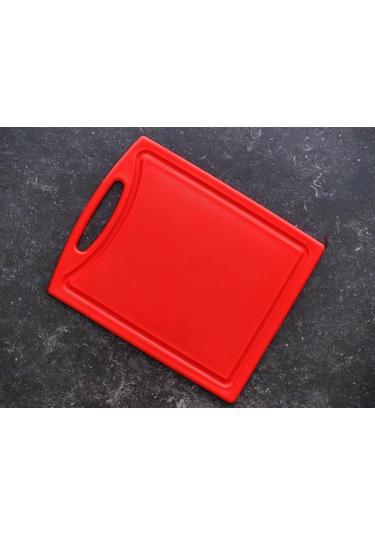 Polietilen Kesim Tahtası Kırmızı 32,5 26,5 1 Cm Kırmızı