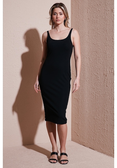 Fashion Friends Bayan Elbise 25y0299k1 Siyah Siyah Fashion Friends Bayan Elbise 25y0299k1 Siyah Siyah