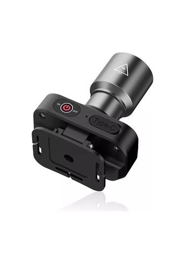 Skycity L-42 Alüminyum Alyaşlı Şapka Feneri, Teleskopik Zoom, Type-c Şarj, El-işsiz Aydınlatma, Outdoor Balıkçılık - 1200 Lumens