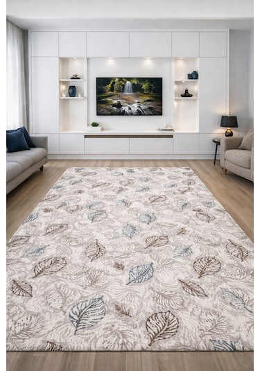 Sarar 6m² Lastiksiz Halı Örtüsü Çok Renkli