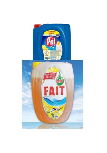 Contes Faıt Bulaşık Deterjanı 5 KG & Pril 4 KG