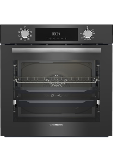 Grundıg GEBM 12302ZG 72 LT Ankastre Fırın Gri