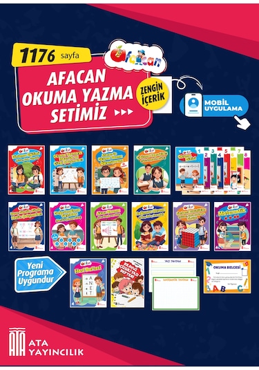 1. Sınıf Afacan Okuma Yazma Seti