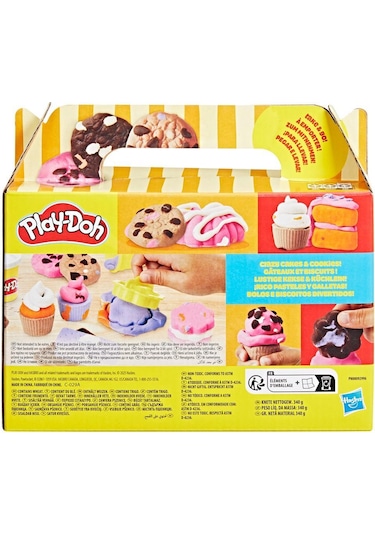 Play Doh Yiyecek Şekilleri Oyun Hamur Seti G1609 G1615 Fırın renkli
