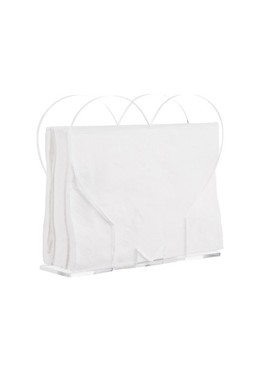 Sones 2 Adet Yx012 Şeffaf Akrilik Masa Kağıt Havlu Düzenleyici