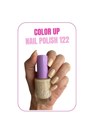 Callista Color Up Nail Polish Oje 122 Oatmeal