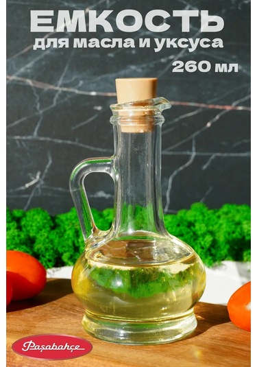 Tocka Posudy Cam Yağ Şişesi, 1 Adet. 249744612 Beyaz