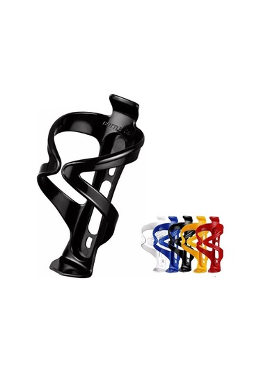 Plastik Bisiklet Matara. Suluk Kafesi Siyah Çok Renkli