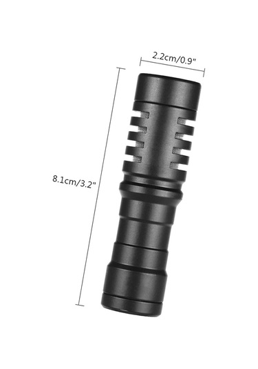 Boya Mini Kardioid Mikrofon Metal Elektret Kondensör Video