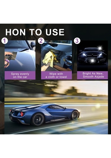 Besthome1 30ml Otomobil Boya Spreyi - Hızlı Temizleme, Güçlü Koruma