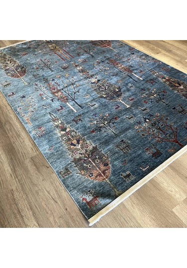 Eko Halı Antique Atk 09 Aqua Yıkanabilir Makina Halısı