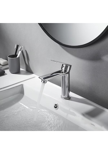 Fawer Faucet & Shower Krom Lavabo Bataryası 600-css krom