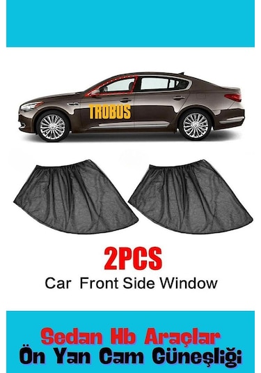 Toyota Camry 1982 - 1991 Sedan Uyumlu Yan Cam Güneşliği Ön Veya