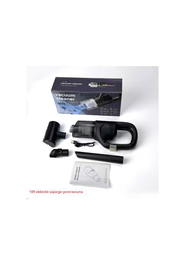 Jian Fan Taşın Kablosuz Elektrikli Süpürge Siyah