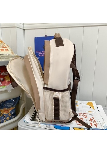 Dancemonkey Tarzı Sırt Sırt Pembe Okul Kolej Kapasiteli Kadın İşlemeli Çantası Çantası Çantası Büyük Bilgisayar Zj Pembe