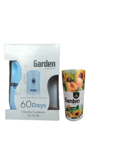 Garden Oda Kokusu Freshmatik, Otomatik Sprey Makine + Kayısı Ayçiçeği Yedek Sprey 260 Ml Air Freshener + Spreyi 260 Ml Kayısı Ve Ayçiçeği 3 Adet X 260 Ml Kayısı Ve Ayçiçeği