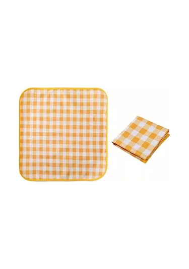 Xuweiwei Kırmızı Beyaz Renkli Kokusuz Kamp Piknik Örtüsü Su Geçirmez Katlanır